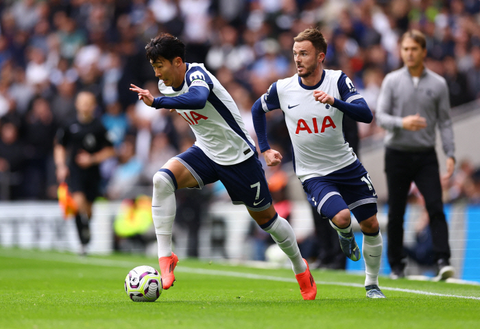  Son Heung-min '3rd goal of the season' Tottenham 4-1 West Ham in the second half