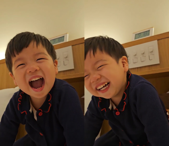 'Jason ♥' Hong Hyunhee, 3-year-old Junbeom, English major..Studying is like a play