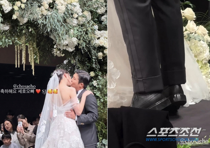  Even shy tiptoes are lovely'9 years younger ♥'Marriage Jo Se-ho becomes a cute new bride (Roundup)