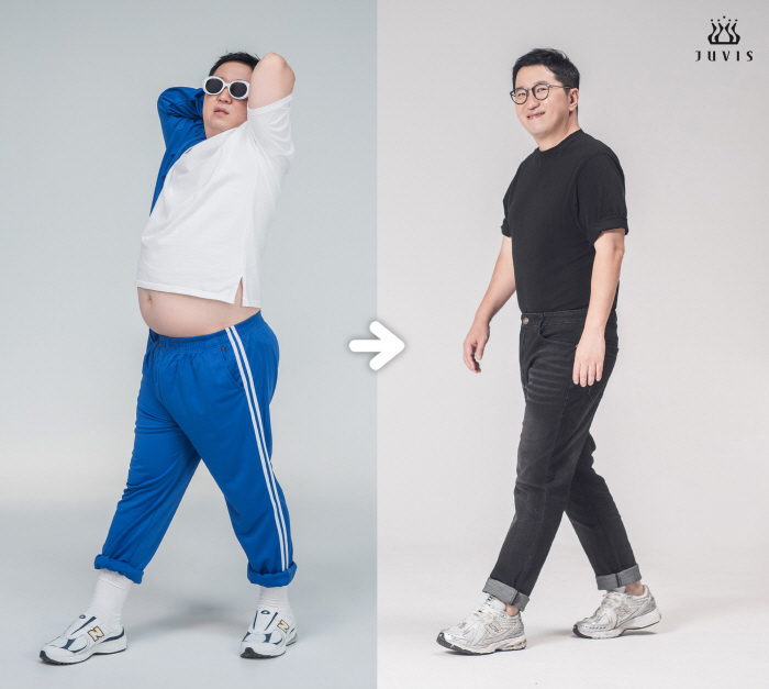 Jeong Hyeong-don lost 10kg for 7 weeks only on a diet 'Reduce blood pressure pills, and has dimples.'