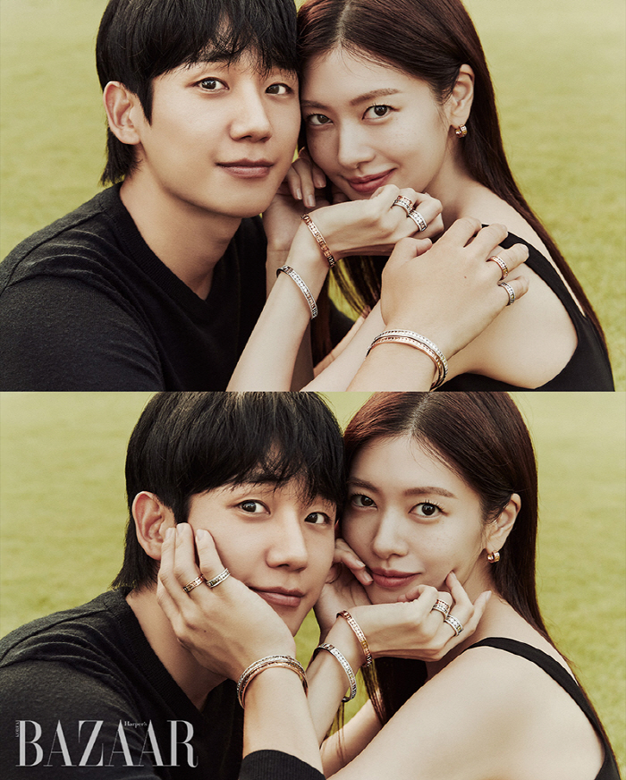 Jung Hae-in ♥ Jung So-min, the two-shot of 'face-to-face'...That's why they're dating. 