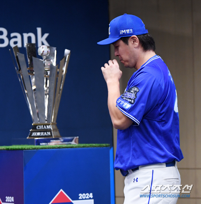 Kang Min-ho, the first player in KS in 21 years, will be selected as the 4th batter...'Upset  V9 Challenge' Samsung's first round lineup revealed 