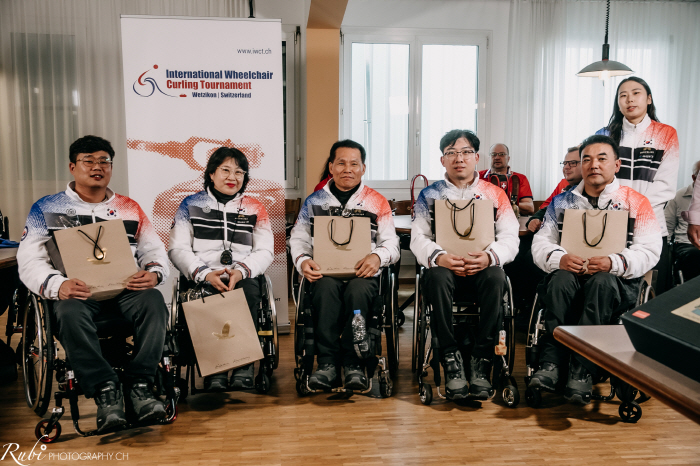 Korea's Wheelchair Curling Team Wins Scottish International Competition