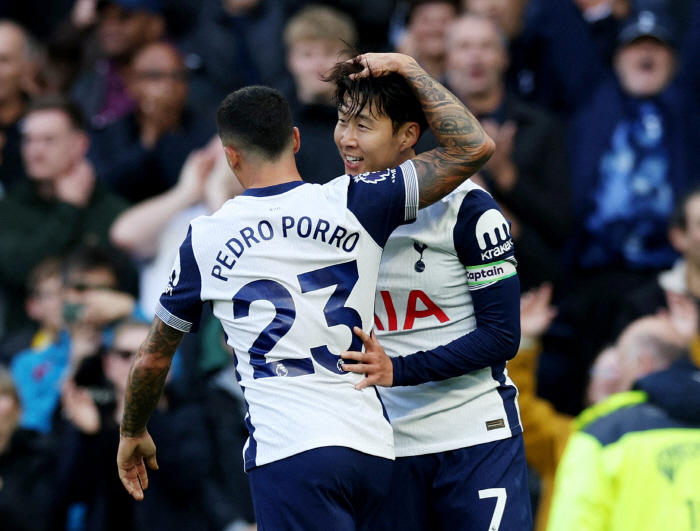 'Master Postecoglou Who Doubts'' Son Heung-min scored his third goal and saved the 'Tottenham season''Bold Replacement'