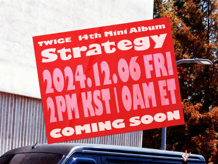 TWICE to Release 14th Mini Album 'STRATEGY' on December 6