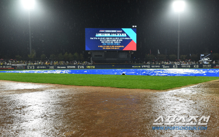 'Isn't it right to do it if it doesn't rain?' Surprised by Samsung's strong opposition, unusually quick cancellation two hours ago when it didn't rain →'It started raining from 4 o'clock'