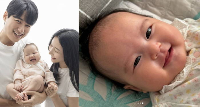 Lee Ji-hoon ♥ Aya's daughter, on the 100th day 'Girl Group Center-level Visual'Already Finished Beauty'