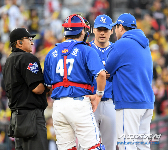 Two wild throws through 'no way'! Samsung's collapsed bullpen KIA is coming from behind to lead 4-1 