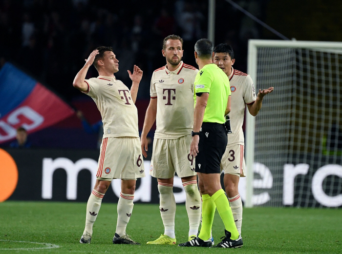  Kim Min-jae 'Sacrifice to unfair judgment' Bayern Munich defeated Barcelona 1-4 in away games