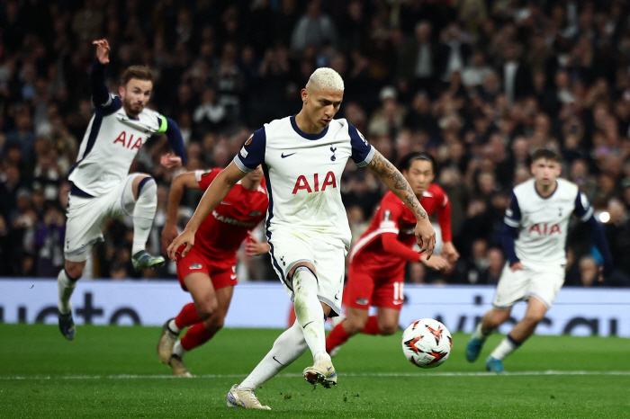 Captain SON can win→ First place in the probability of winning! Son Heung-min is absent  Hishalisson's winning goal' Tottenham won 1-0 against Alkmaar...Europa League 3rd consecutive win