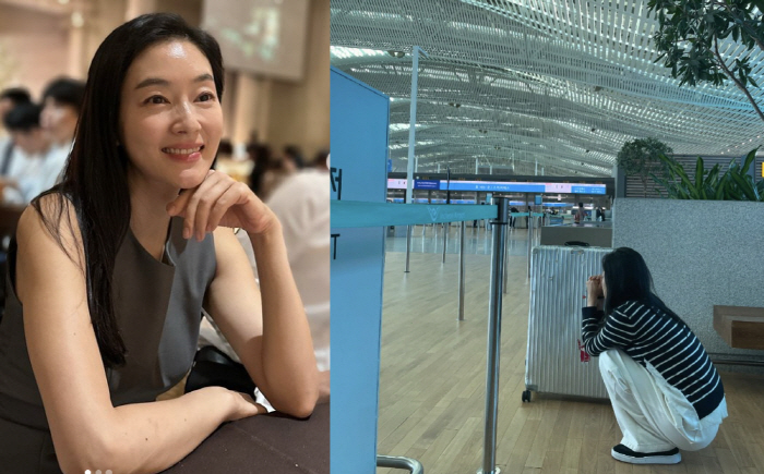 Judge ♥'Park Jin-hee missed her flight at the airport 'No passport, I want to cry'