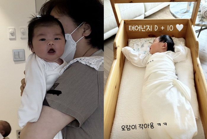 '♥Kim Daye' Park Soo-hong brags about his daughter on the 10th, busy 父...'Eye contact with smart eyes'