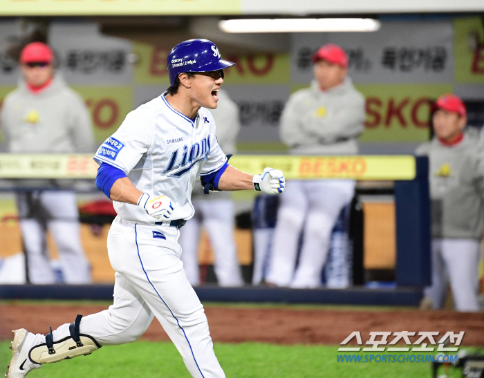 Park Jin-man's mercenary skills, finally hit...Lee Sung-kyu, Cheon Geum's first KS home run shot 