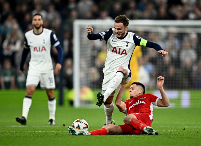 'Son Heung-min is absent - Hishalisson's winning goal' Tottenham wins 1-0 over Alkmaar