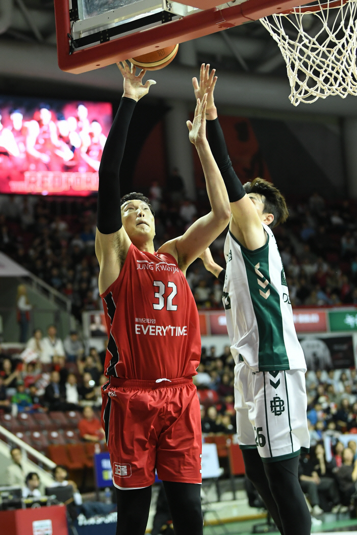 Jonghyun Lee 10 points and 8 rebounds! Jeong Kwan-jang beat DB to repo ...