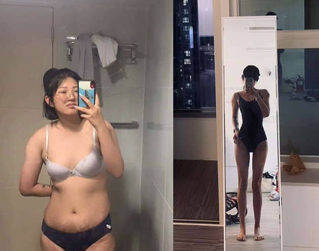 I've been changing my body..The late Choi Jin-sil daughter' Choi Jun-hee lost 44kg and suffered a total degeneration