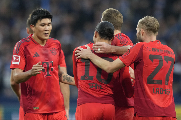 ''Unshakable' Kim Min-jae tows no runs with a supertackle...Bayern win 5-0 at Bochum 'leading run'