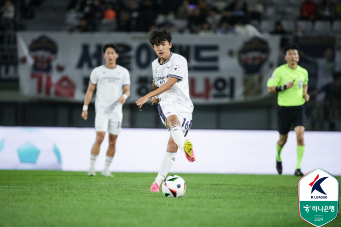 'Byeon Chang-jun's winning goal'E-Land won 1-0 over Seongnam'6 points gap with Anyang, the leader of the team'