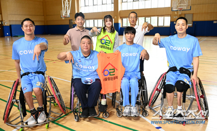 'You're so talented!Sharing is the best, too!'Coway Blue Wheels Recovered the Top of the National Sports Festival Wheel Farm.'