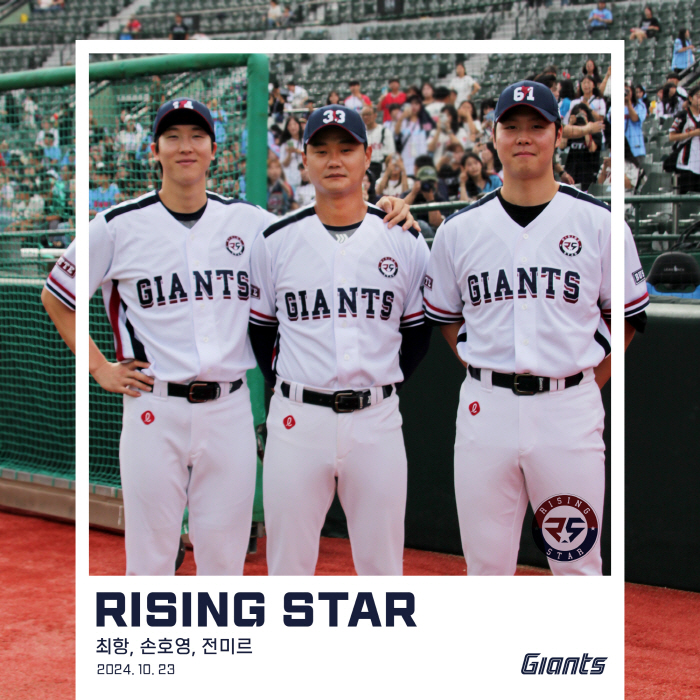 'Son Ho-young Former Mir Choi Hang' Lotte Giants Launch 2024 Rising Star Product