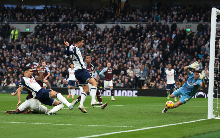 Son Heung-min shoots his third assist of the season in his return match from injury and in seven minutes 'Embarrassed replacement'Tottenham won 0-1 → 4-1 against Villa 