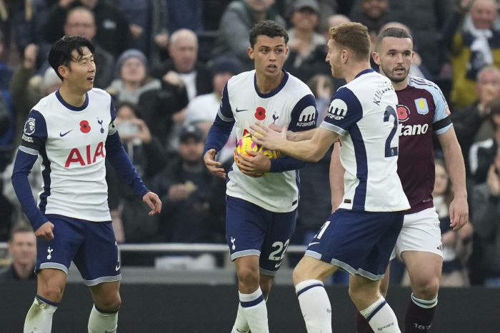 Son Heung-min shoots his third assist of the season in his return match from injury and in seven minutes 'Embarrassed replacement'Tottenham won 0-1 → 4-1 against Villa 