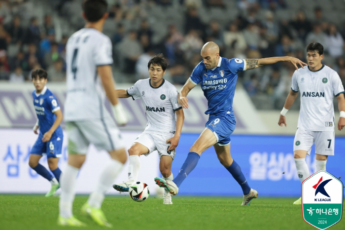 Suwon Samsung This Season 'Most Scorer'Mulich Injury OUT Emergency, Partial Ligament on the inside and outside of the right ankle