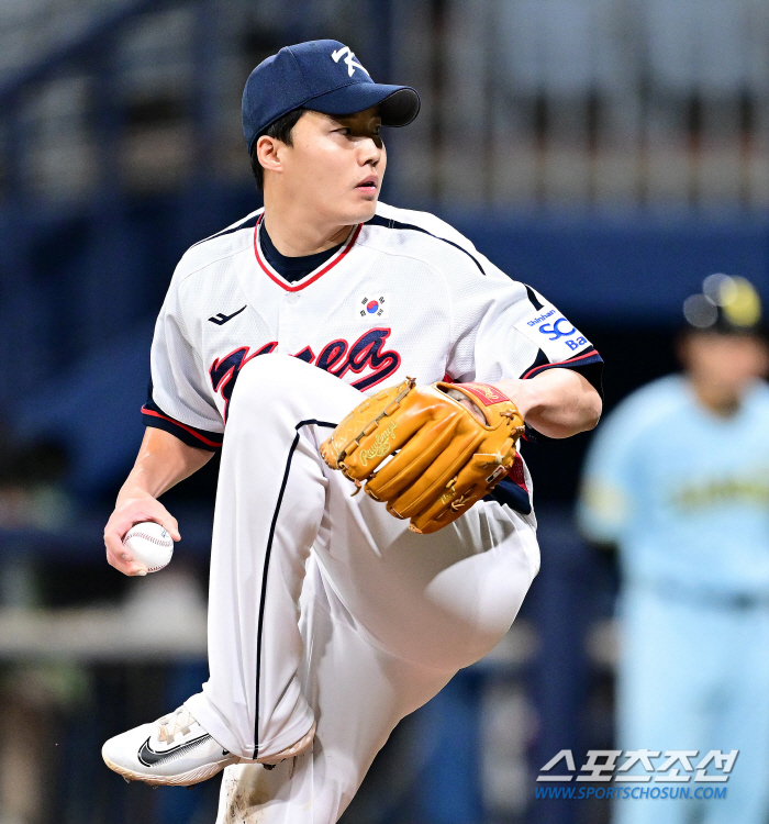 'Dream bullpen'12 scoreless in 12 innings... In fact, it's a match between blue and white. Go Young-pyo lost two points and Kwak Bin lost one point. The national team lost to Sangmu 1-2 