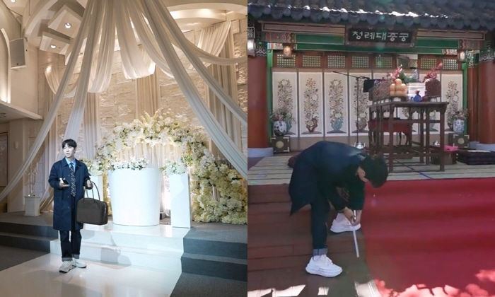 Lee Ju-seung Goes on Solo 'Wedding Hall Tour' in 'Home Alone'