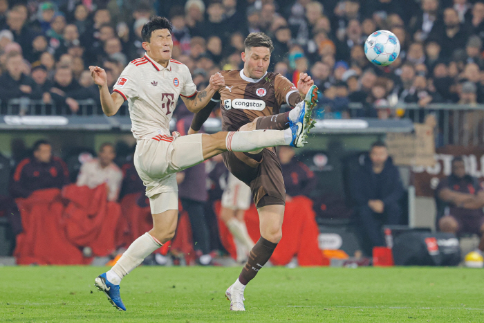 'Bayern's scoreless insurance!' 'Monster Even If You're Tired' Kim Min-jae, who led 5G without losing a point in a row...Bayern to win 1-0 over Jeankt Paulier 'Leading Runs'