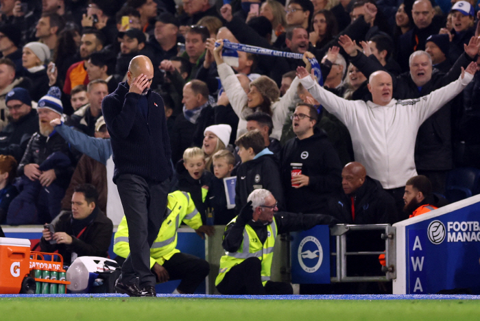 Shock! Has 'the fall of the empire' begun.. Manchester City has lost four consecutive games in 18 years → First time in Pep's career, BBC intensive analysis