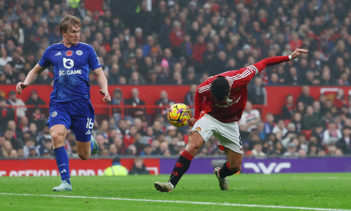 The acting mission of 'Park Ji-sung's best friend' is a big success!→Bruno's winning goal  Garnacho's wonder goal explosion! Man Utd win 3-0 against Leicester...a four-game unbeaten streak