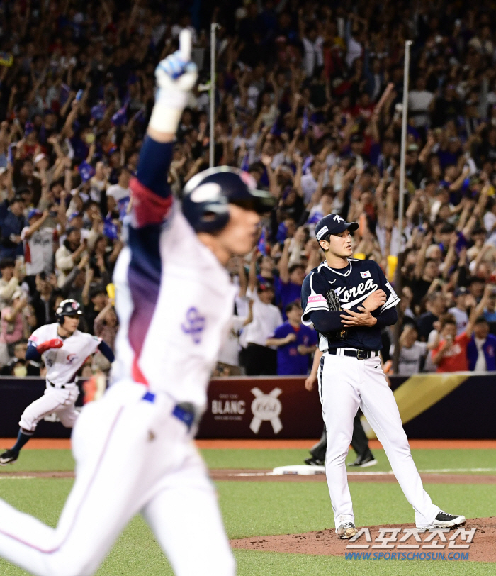 Ko Young-pyo collapsed...Taiwan's bases-loaded shot in the bottom of the second inning  two-run shot '6 runs'