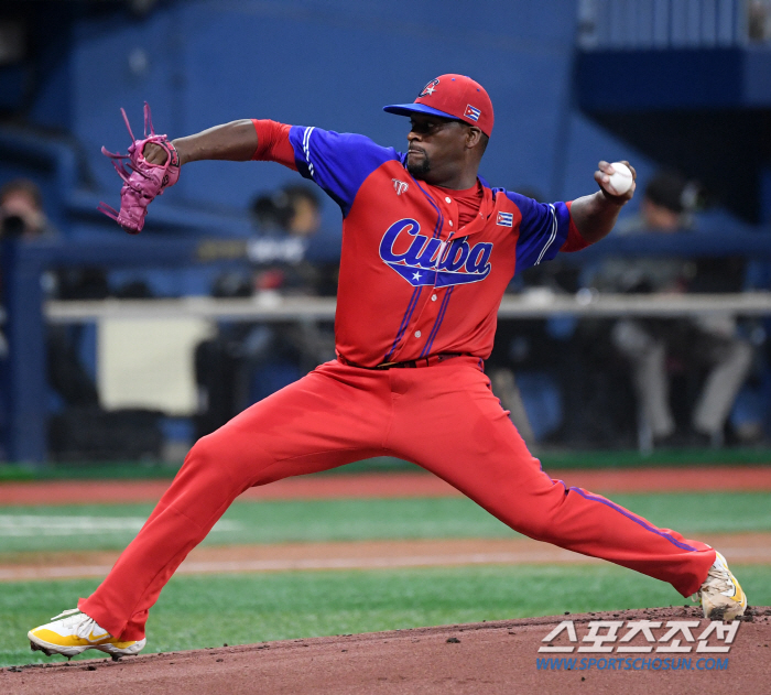 'Korea-Cuba warm-up match is futile...' Starting 6 innings without losing a point → 6 runs in the bullpen. Cuba also lost to Dominica 1-6 