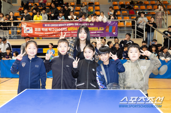 'Sharing Heals' Shin Yu-bin, the reason why Dangjin Yu Boys Table Tennis Festival was created