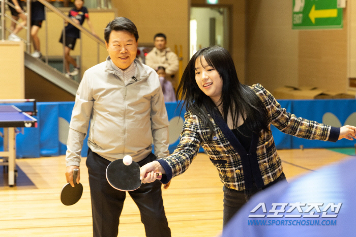 'Sharing Heals' Shin Yu-bin, the reason why Dangjin Yu Boys Table Tennis Festival was created