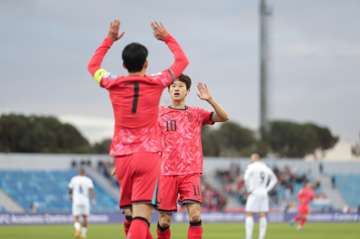 Kim Minjae's fatal back pass. South Korea to draw with Palestinians again.. Unnerving No. 1 → SON's faded 51st goal