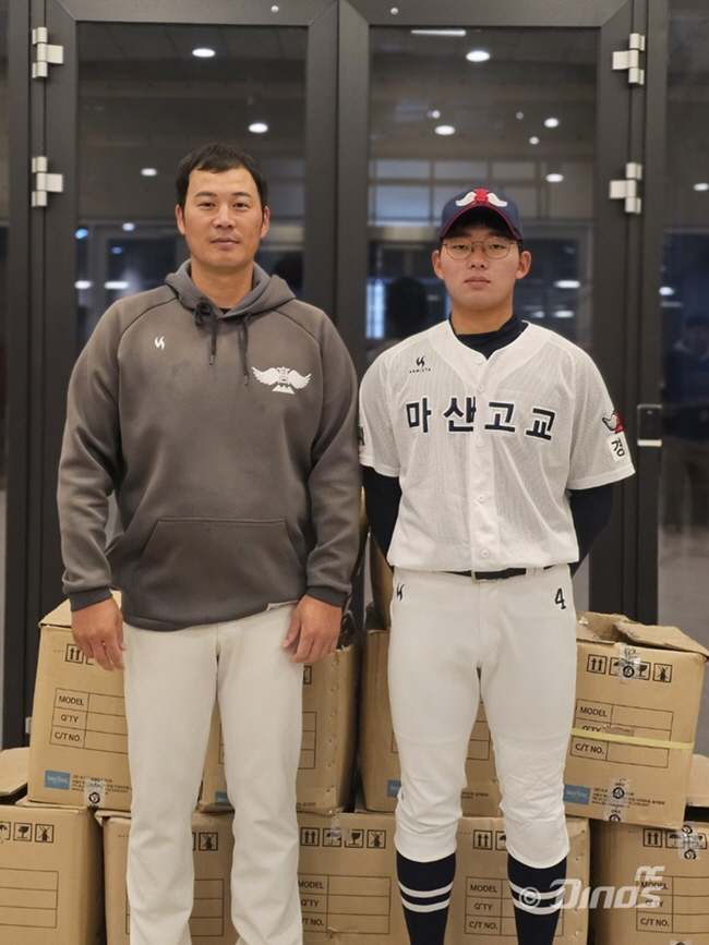 NC's famous hometown Sarang donated 13,000 balls to 16 local baseball teams