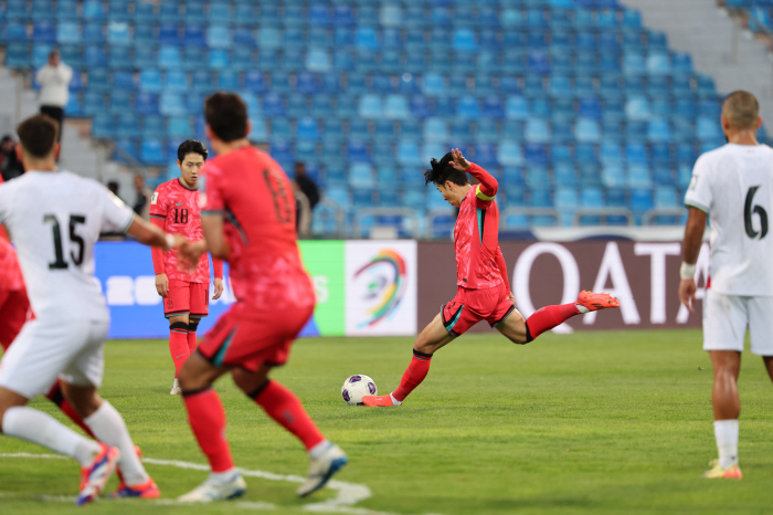 'Kim Min-jae's mistake → Son Heung-min's 51st goal' Frustrated Hong Myung-bo, failed to win 5 consecutive games (40 minutes in the second half) if the score is tied 1-1 with Palestine