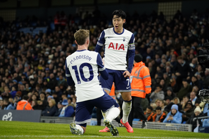 Son Heung-min, fantastic 4th assist  8 points! Tottenham beat Man City 4-0...Man City to lose 5th straight game of shock