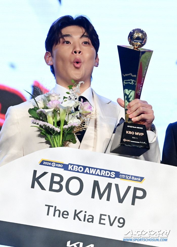 After 42 years of unanimity, Superstar Kim Do-young MVP '94.1% of votes' proves to be the best one-day KBO No. 1 