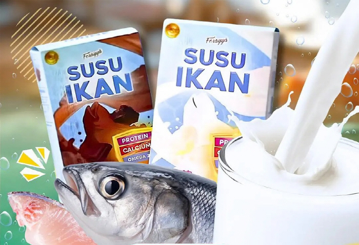 Since there is a shortage of cows, how does it taste in Indonesia 'Fish Milk'?