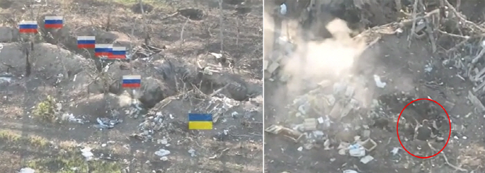 a Ukrainian soldier who is outmatched by the Russians despite his 1-6 inferiority