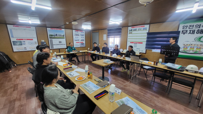 Exercise Wheel General Headquarters conducts safety inspection of construction sites in winter