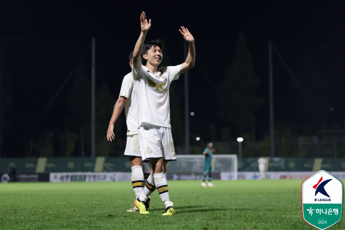  K League 2 Young Player Seo Jae-min 'I will achieve my promotion dream for 10 years.'