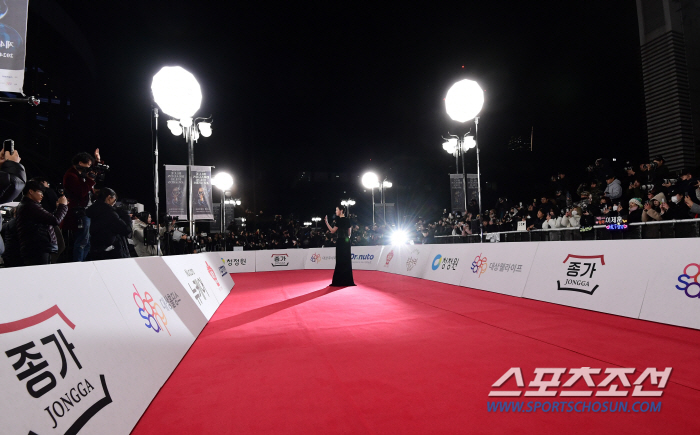  Kim Goeun, Blue Dragon Film Awards red carpet