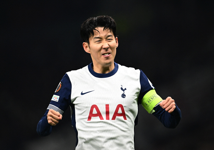 Son Heung-min scored his 4th goal of the faded season despite his 77th minute  highest rating...Tottenham to draw 2-2 with Rome