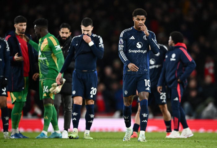 'Shock' Did Manchester United fall to the bottom of the league and lose four consecutive games against Arsenal? → Rashford's fatal mistake