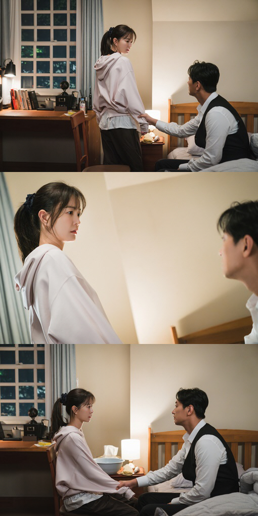 Ju Ji-hoon ♥ Jung Yu-mi, just the two of you in the room → At 8 Eye Contact 'Heart Attack '(One-wood Legs)