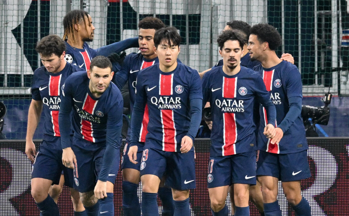 Lee Kang-in 'Flying Assistance', Contributing to the 3rd goal in the Champions' advance to the round of 16'PSG saved the spark of hope'